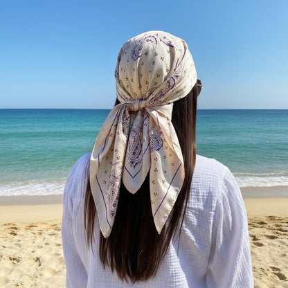 Le Carré — Foulard en Soie à Nouer