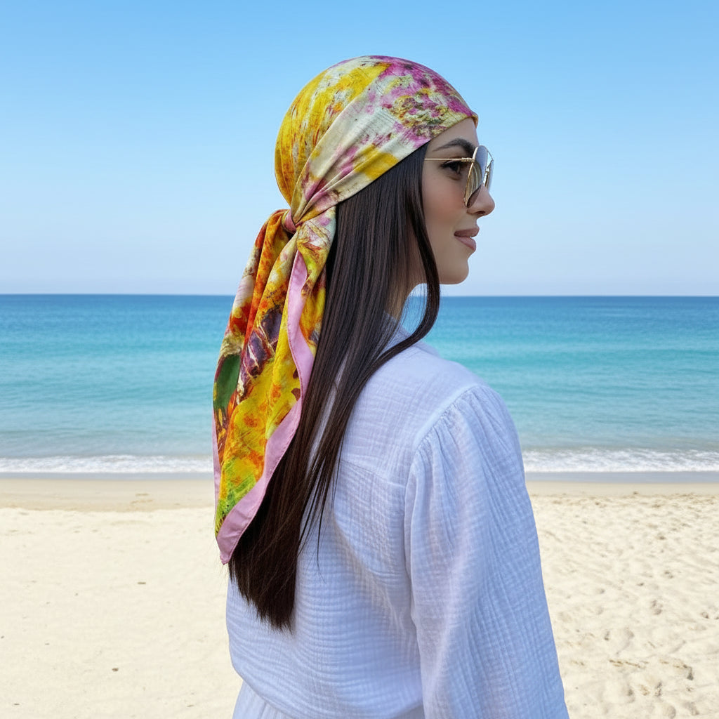 Le Carré — Foulard en Soie à Nouer