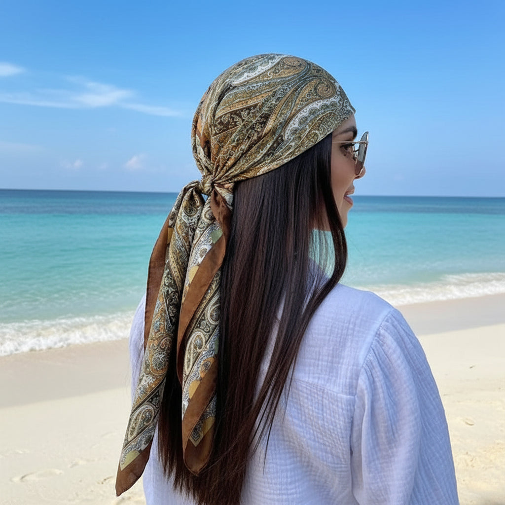 Le Carré — Foulard en Soie à Nouer