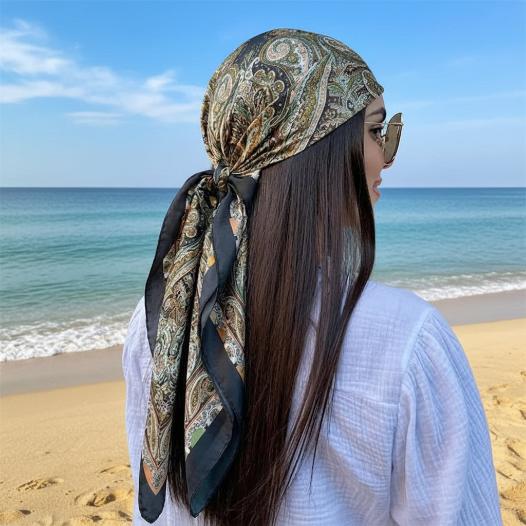 Le Carré — Foulard en Soie à Nouer