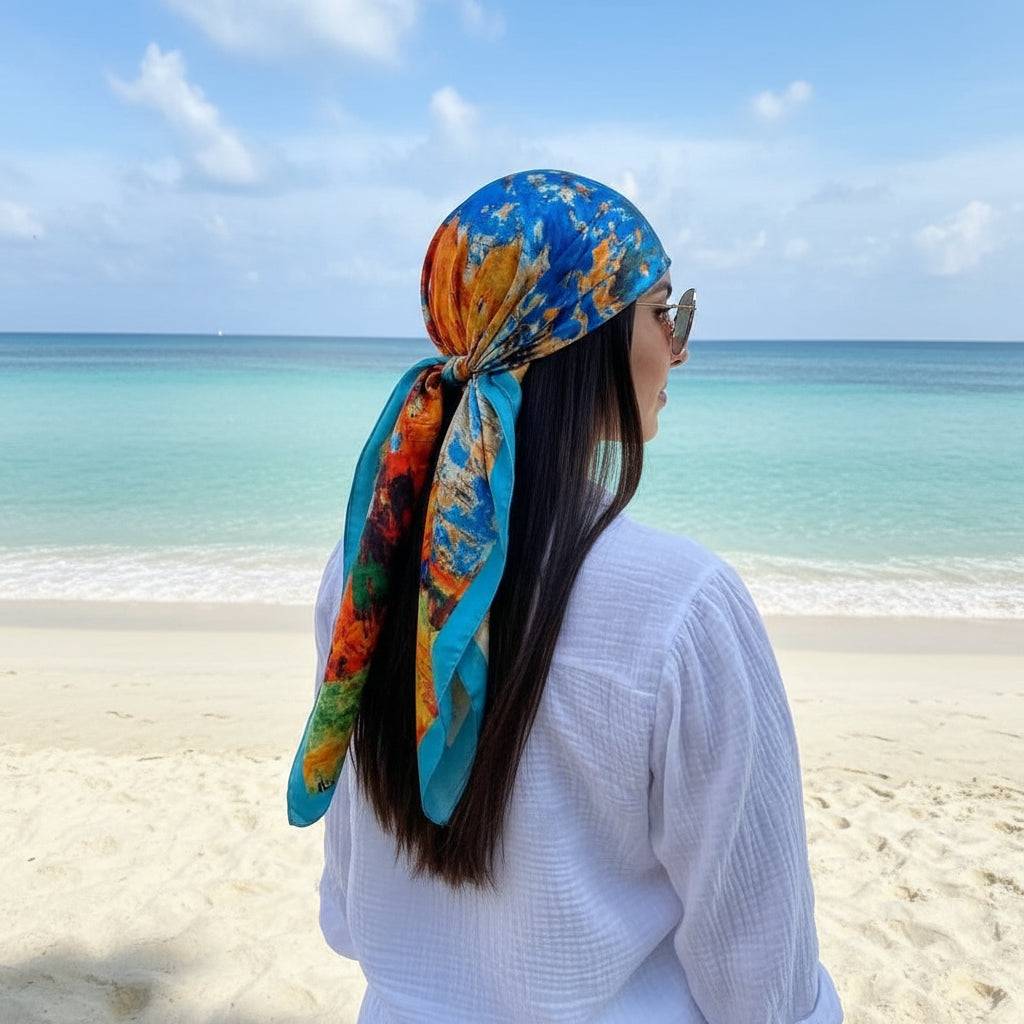 Le Carré — Foulard en Soie à Nouer