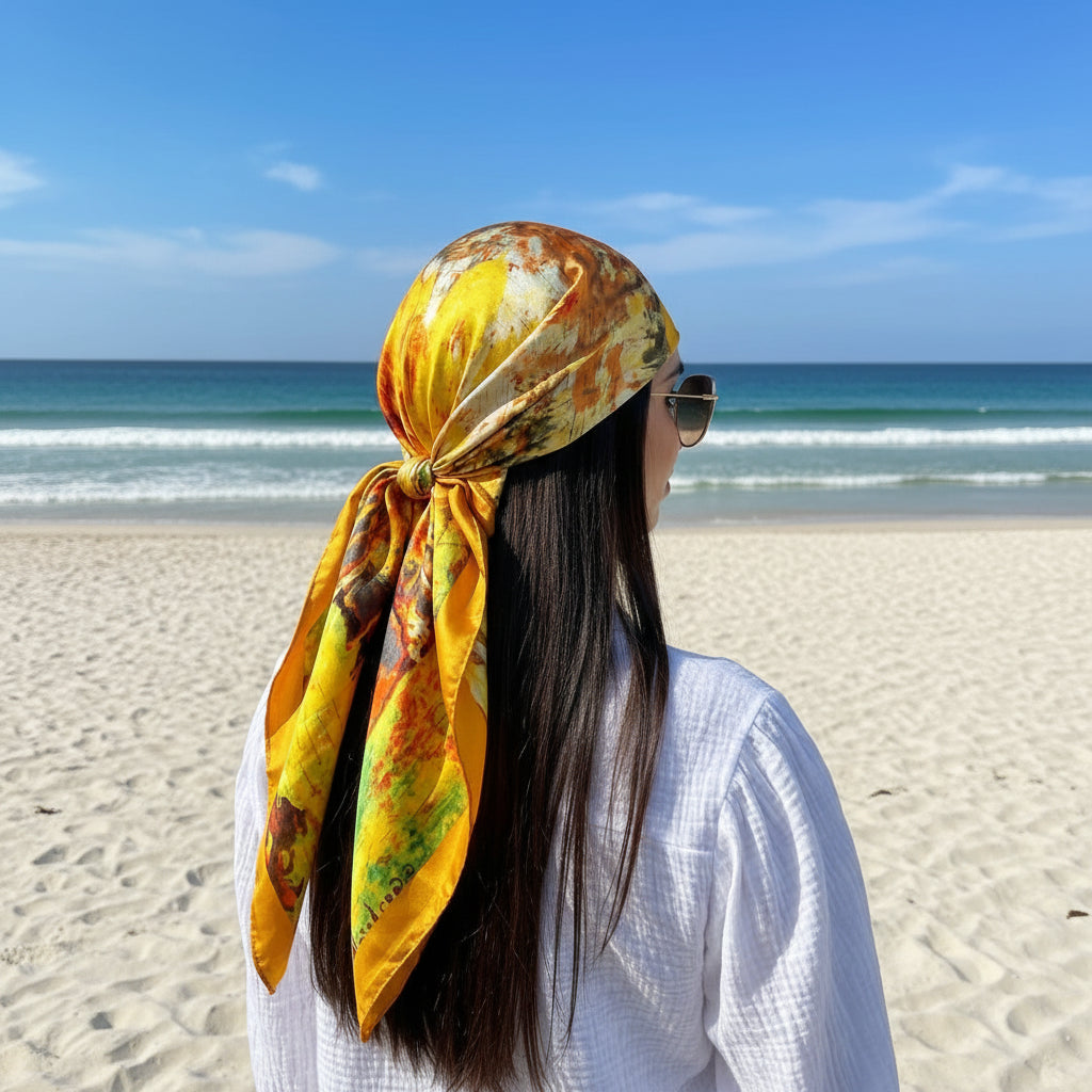 Le Carré — Foulard en Soie à Nouer